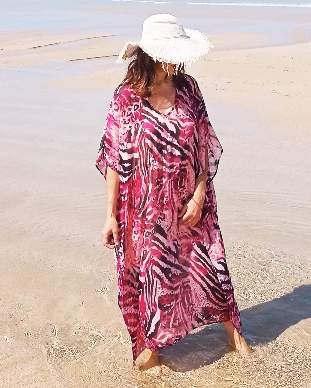 Kaftan Pink Zebra