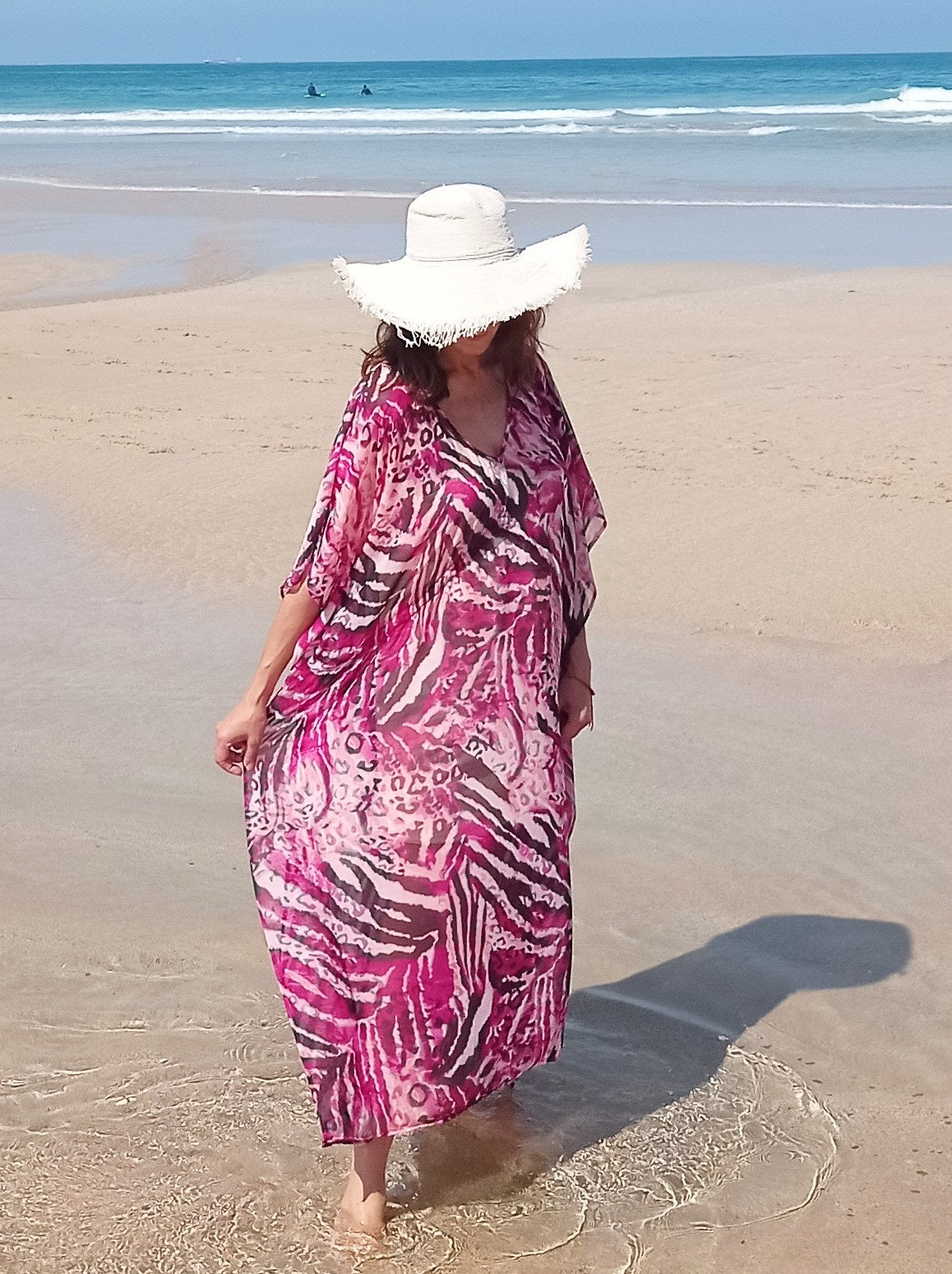 Kaftan Pink Zebra