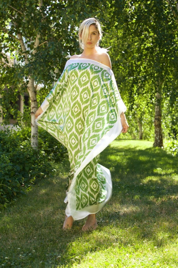Kaftan Étnico Lavanda