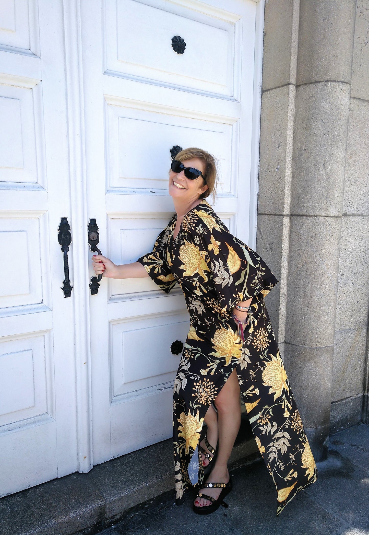 Kaftan Oriental Print