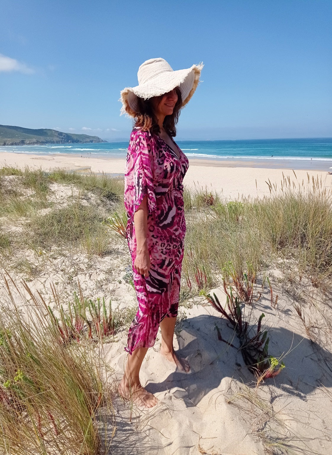 Kaftan Pink Zebra