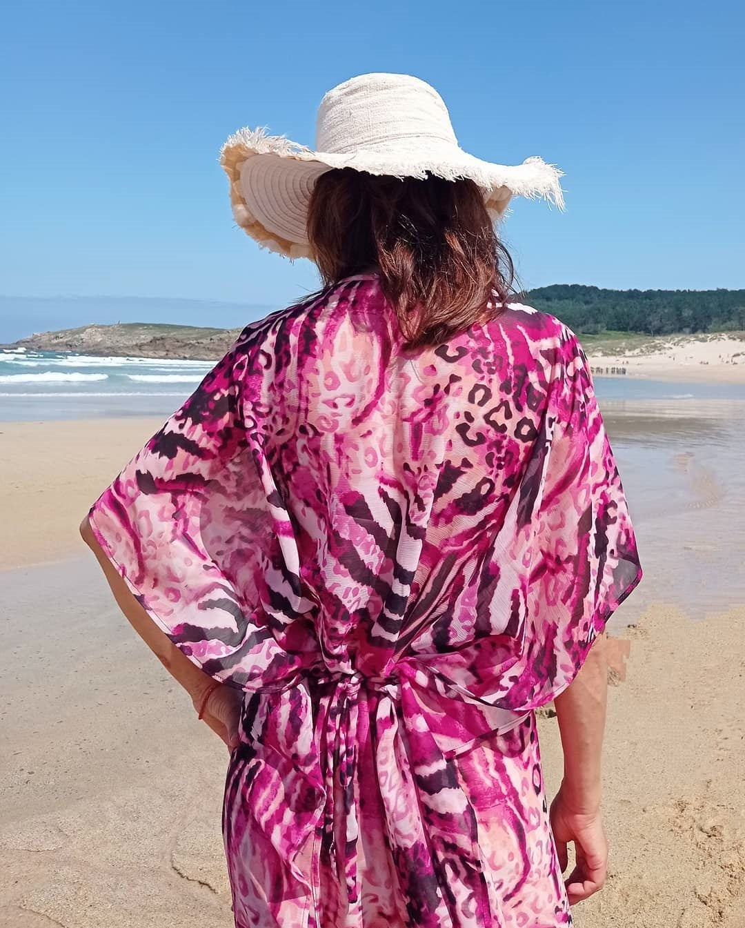Kaftan Pink Zebra
