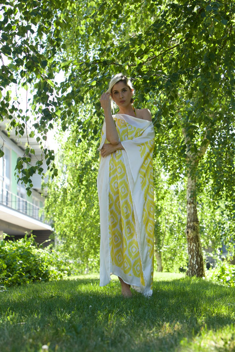 Kaftan Étnico Lavanda