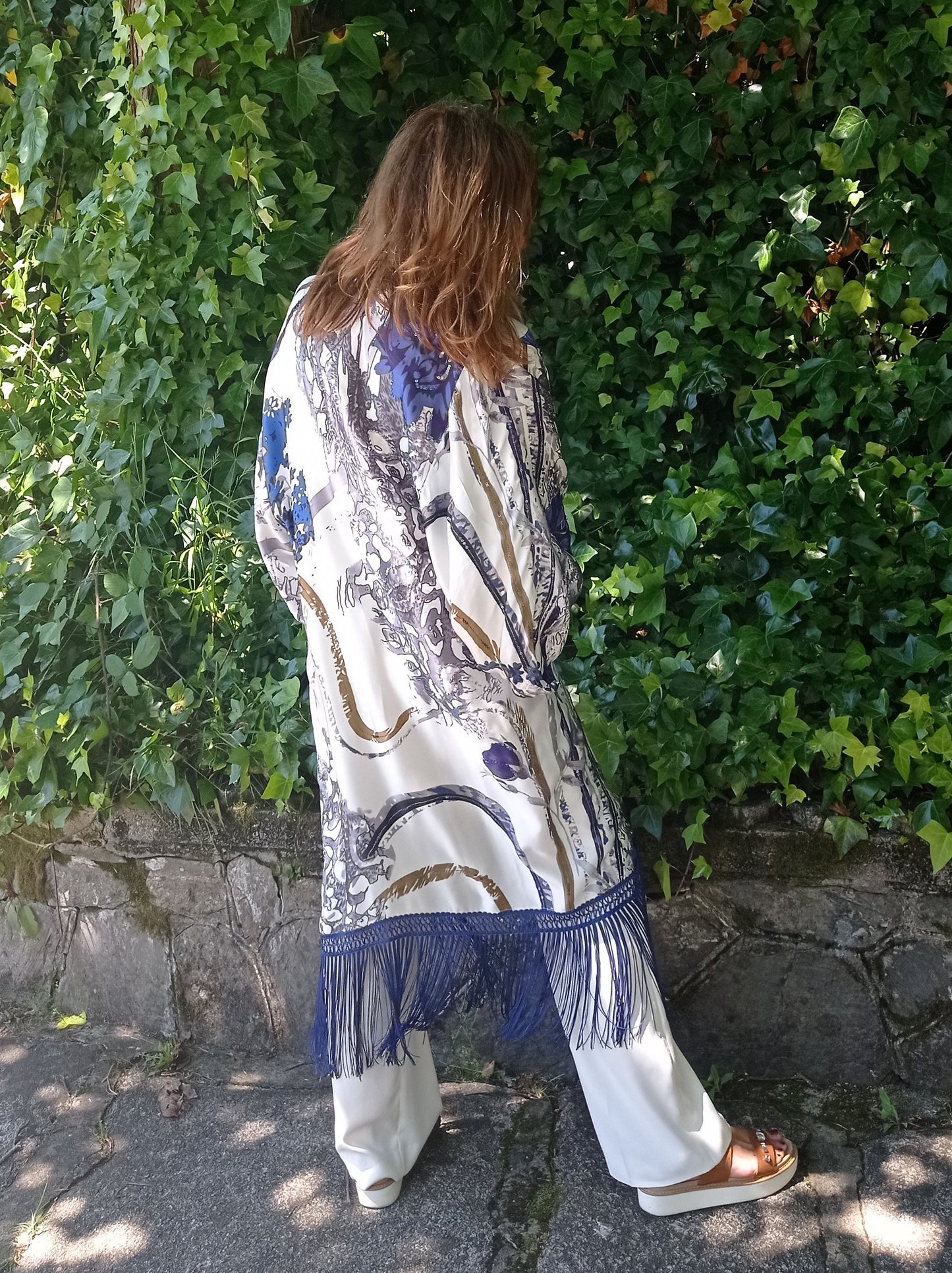 Kimono Silk Blue